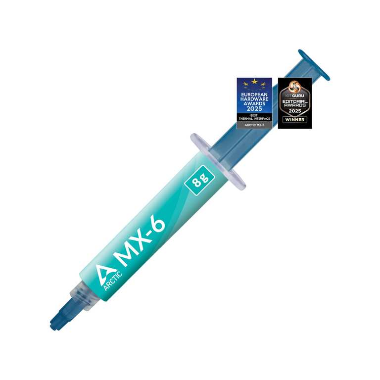 ARCTIC MX-6 (8 g) - Ultimate Performance Thermal Paste for CPU's - Sold by ARCTIC GmbH FBA