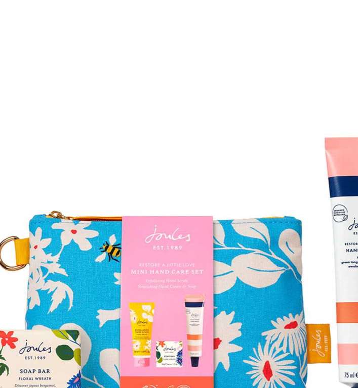 Joules Mini Hand Care Set - £5 (+£1.50 click & collect) @ Boots