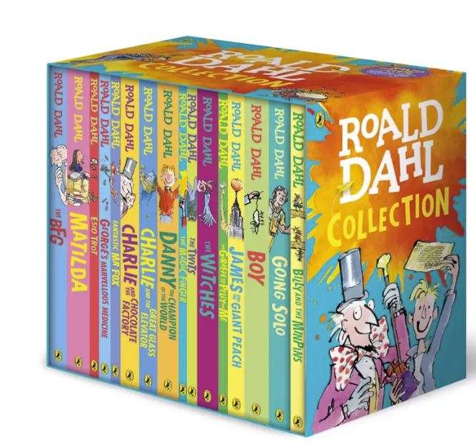 Roald Dahl Collection, 16 Book Box Set (7+ Years) Inc Free Postage £20.99 at Costco