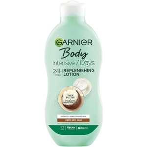Garnier Intensive 7 Days Shea Butter Body Lotion Dry Skin, with glycerin - 400 ml (£2.41 - £2.70 with S&S)