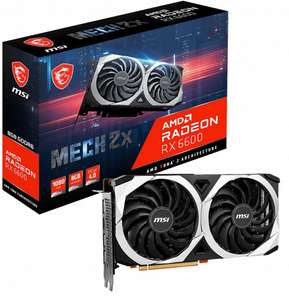 MSI Radeon RX 6600 MECH 2X 8GB £299.99 + £9.90 delivery at Overclockers