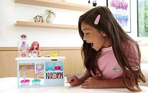 Barbie Bakery Doll and Playset with Accessories Now £14.99 From Amazon