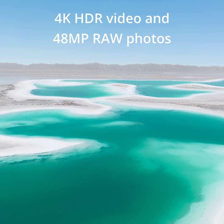 DJI Mini 3 Pro (DJI RC), Lightweight Foldable Camera Drone with 4K/60fps Video, 48MP, 34 Min Flight Time, Less than 249g
