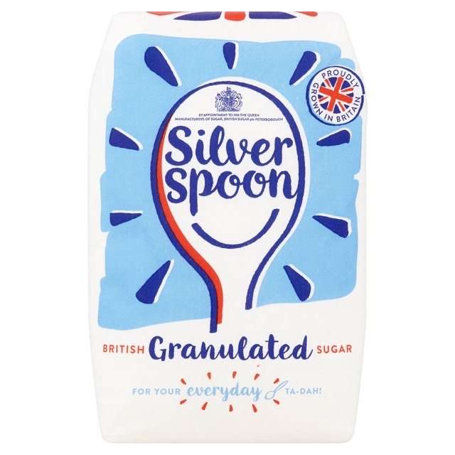 Silver Spoon White Granulated Sugar 1kg (Max 18) - 32p @ Ocado