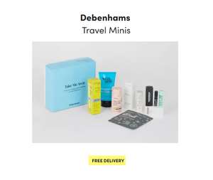 Travel Minis Reduced Further with Code + Free Delivery