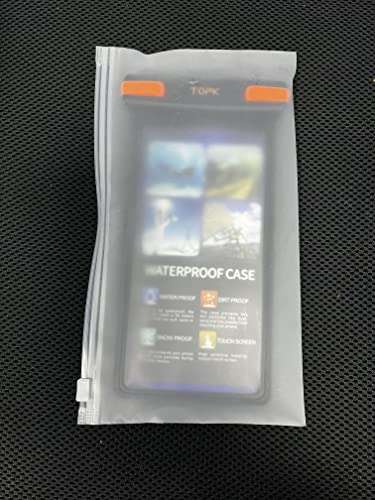 IPX8 Waterproof Phone Pouch, Underwater Screen Touchable £6.88 Dispatched By Amazon, Sold By TOPKDirect