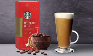 24 Starbucks Premium Limited Edition Instant Toffee Nut Latte Sachets £8.15 or 48 £13.89 @ Groupon