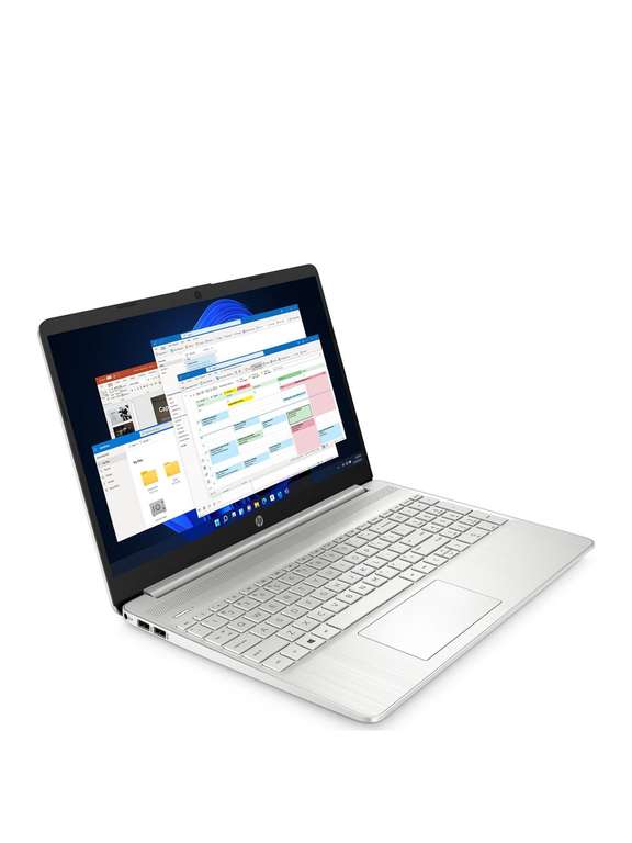 HP 15s-fq5020na Laptop - 15.6in FHD, 12th gen i3, 4GB RAM, 128GB SSD, w/code free C+C