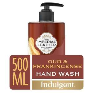 Imperial Leather Indulgent Hand Wash Antibacterial Oud & Frankincense / Cotton Flower & Vanilla Orchid / Gold Goddess 500ml (Nectar Price)