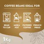 Lavazza, Qualità Oro, Coffee Beans, 5/10, Medium Roast 1kg - £14 / £12.60 Subscribe & Save @ Amazon