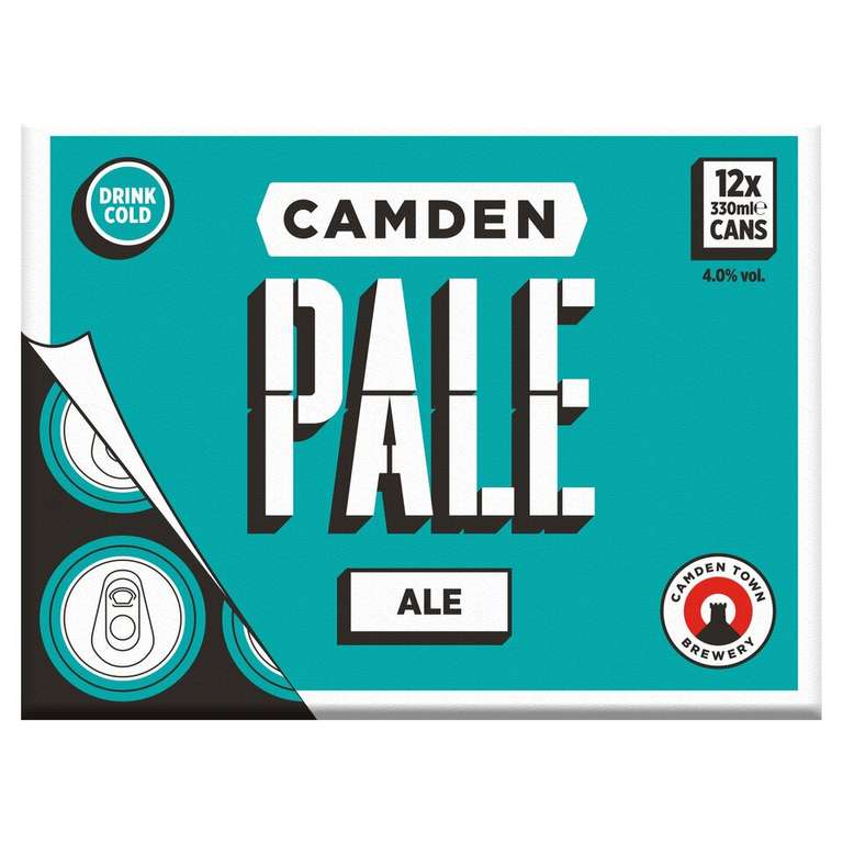 Camden Pale Ale 12x330ml Cans (Chadderton)