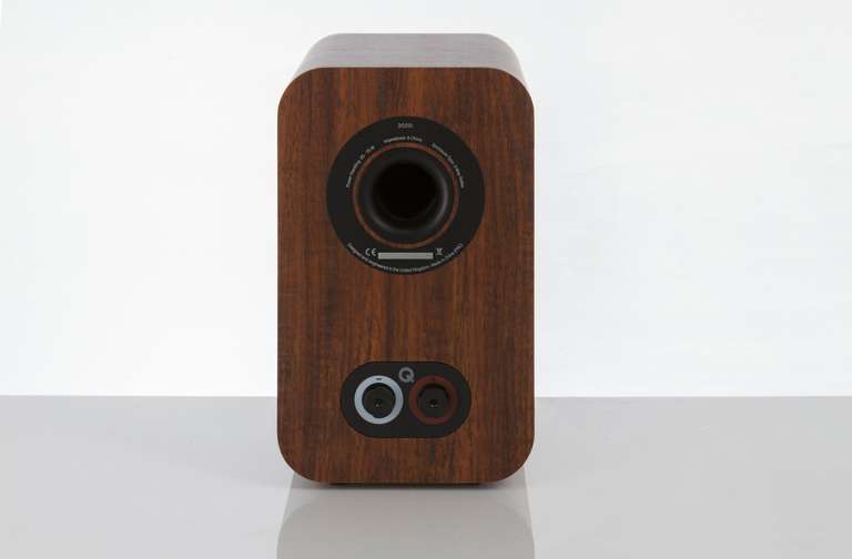 Q Acoustics 3020i two way bookshelf loudspeakers - American Walnut ( Refurb / VIP Price )