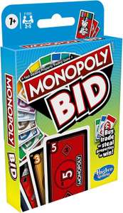 Get Monopoly Bid free when you spend £15 on selected Hasbro Games @ Argos (free click and collect)