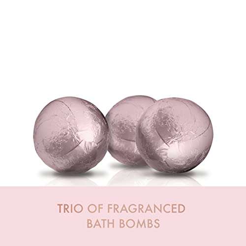 Baylis & Harding Jojoba, Vanilla & Almond Oil Signature Collection Luxury Bath Bomb Fizzers Heart Trio Gift Set - £5.52 @ Amazon