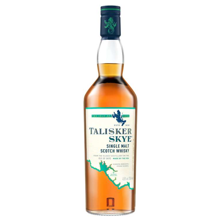 Talisker Skye Single Malt Scotch Whisky | 45.8% vol | 70cl | Scottish Whisky