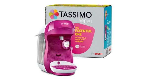 Hot Drinks Machine TASSIMO HAPPY By Bosch TAS1001GB (Pink) 1400W 0.7L