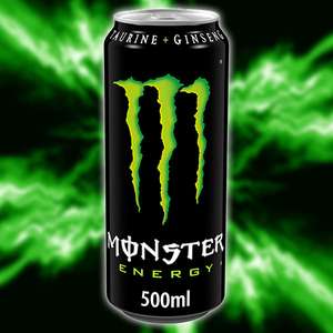 24 x Monster Green Original Traditional Energy Flavour 500ml Cans (Best Before 2023) £20 @ Yankee Bundles