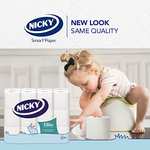 Nicky Elite Scented Toilet Tissue 3-ply | 24 Rolls - £8.75 / £7.83 S&S