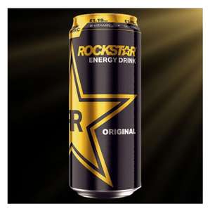 24 X Rockstar Energy Drink Original Flavour 500ml Cans £15 @ Yankee Bundles