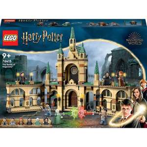 LEGO Harry Potter The Battle of Hogwarts Castle Toy (76415) | Wildflower Bouquet 10313 £35.99 with code