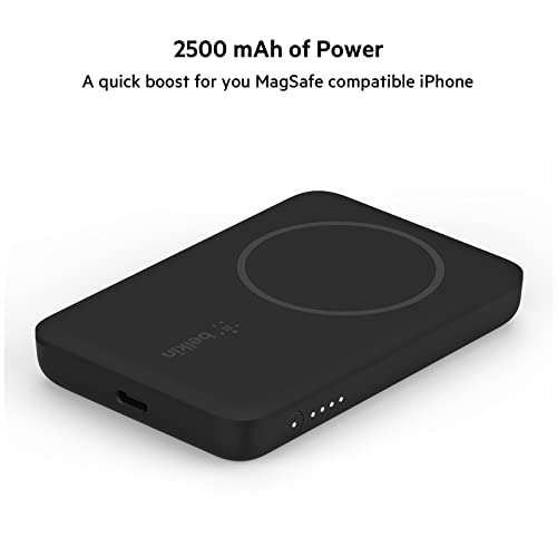 Belkin Magnetic Wireless Power Bank 2.5K (Portable Charger Compatible) £24.99 at Amazon