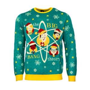 The Big Bang Theory and Suicide Squad Christmas Jumpers - £4.99 Each with Any Other Purchase e.g. £2.99 Soda