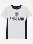 White England Football T-Shirt sizes S - XXXL £6.25 Free Collection @ George/Asda