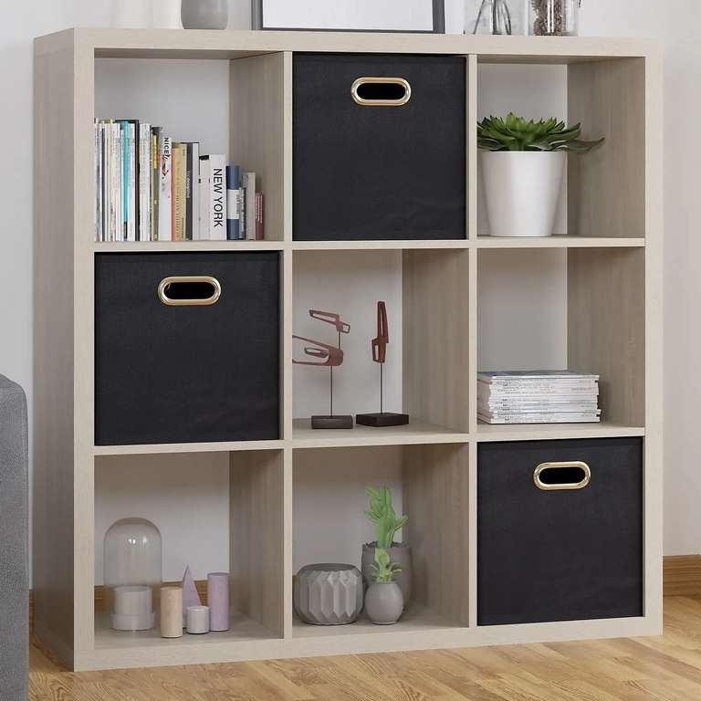 Clever Cube 3x3 Storage Unit - Sanoma Oak - £32 (free click & collect) @ Homebase