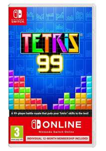 Tetris 99 Inc 12 Month On Line Subscription on Nintendo Switch - £14.85 delivered @ Simply Games