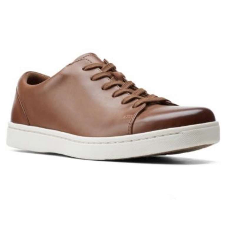 Clarks Men’s Kitna Leather Shoes (3 Colours / Sizes 6-12) - £28.50 With Code + Free Delivery @ Clark’s Outlet