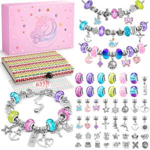 BIIB Gifts for Teenage Girls Gifts Jewellery Making Kit, Gifts for Girls 8-12 with voucher and code sold by haixinchen-UK