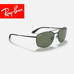 Ray-Ban Sunglasses RB3654 - [XL 60-18] - Dark Green Lenses / Free Express Shipping - Use Code