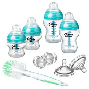Tommee Tippee Advanced Anti-Colic Newborn Baby Bottle Feeding Gift Set £16 Weeklydeals4less
