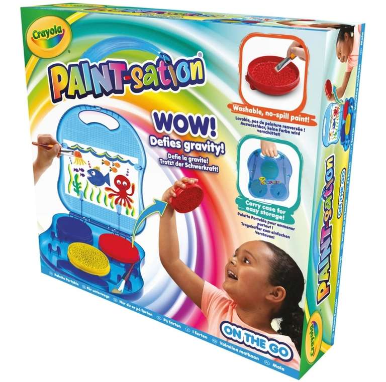 Crayola Paint-Sation On The Go - (Free Click & Collect)