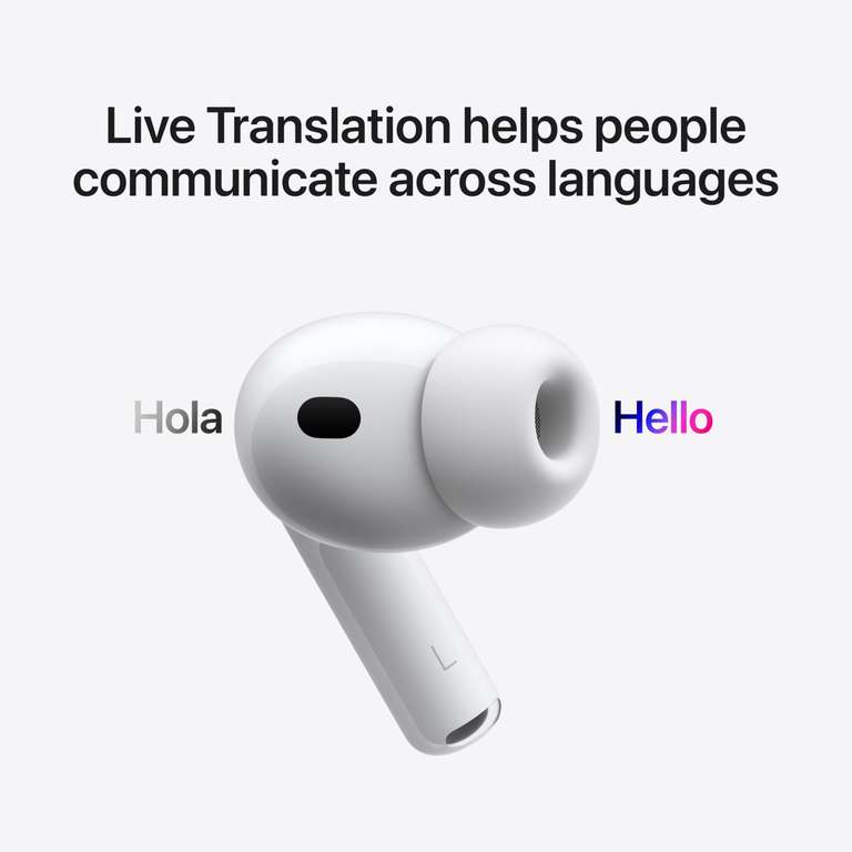 Apple AirPods Pro 3 Wireless Earbuds, Active Noise Cancellation