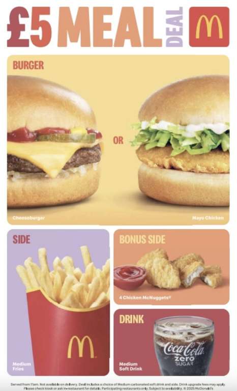 Enjoy A Delicious 5 McDonald Meal Deal At McDonald s Hotukdeals Enjoy A Delicious 5 McDonald Meal Deal At McDonald s Hotukdeals