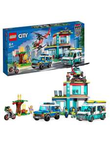 LEGO City Police Emergency Vehicles HQ Set 60371 - £47.99 @ Very