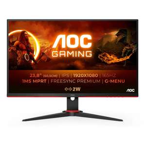 AOC 24G2SPAE/BK 23.8" Gaming Monitor, IPS ,Full HD, 165Hz, 1ms, AMD FreeSync Premium, Speakers