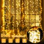 Ollny Curtain Fairy Lights, 200 LED 2m x 2m USB String Light, Sold By OllnyDirect FBA