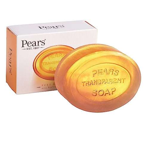 Pears Pure & Gentle Transparent Soap Bar with Natural Oils 125g (12 Pack) Sold by WP Consultants FBA