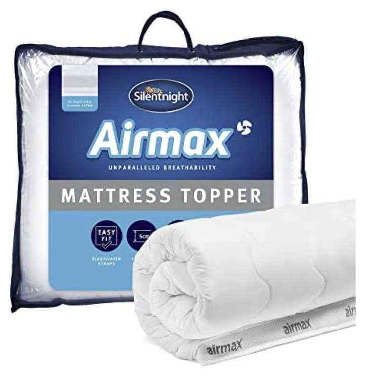 Silentnight Airmax Single Mattress Topper £25.32 @ Amazon