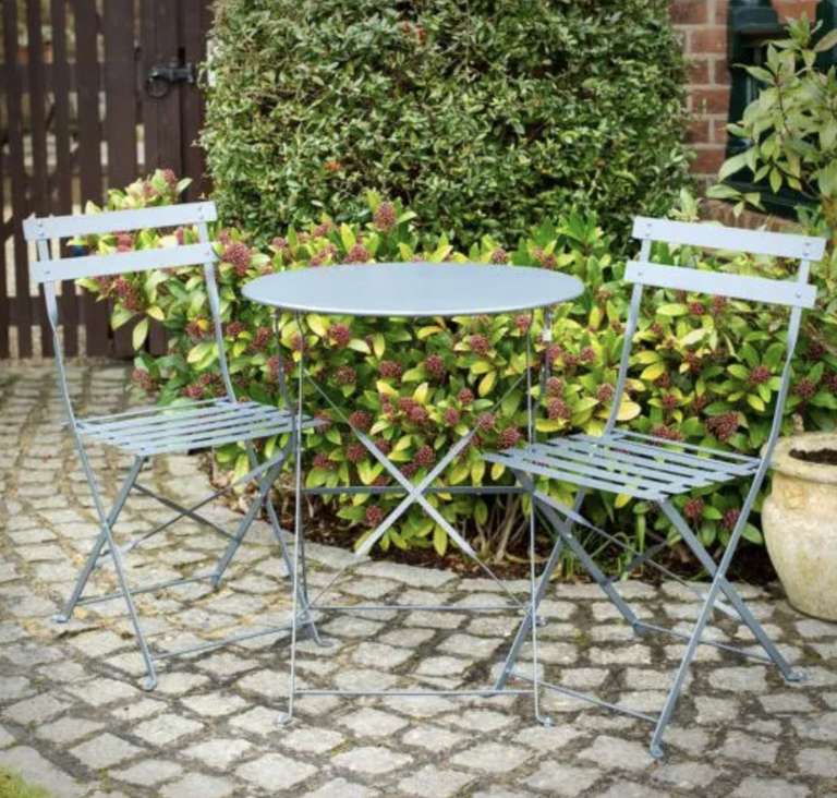 Monaco Classic Metal Bistro Garden Set - Reduced + Free Delivery With Code