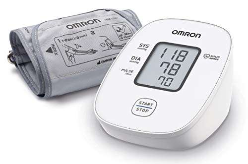 OMRON X2 Basic – Automatic Upper Arm Blood Pressure Monitor for Home Use, Clinically Validated, Blood Pressure Machine £19.99 @ Amazon