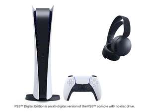 Sony PS5 Digital Console + Pulse Headset Black - £409.99 Delivered @ BT Shop