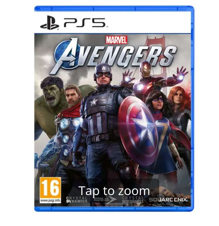Marvel's AvengersPS5 - £7.98 with Free Click & Reserve @ Game