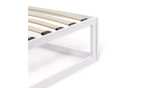 Habitat Platform Double Metal Bed Frame - White with code + 2 year guarantee