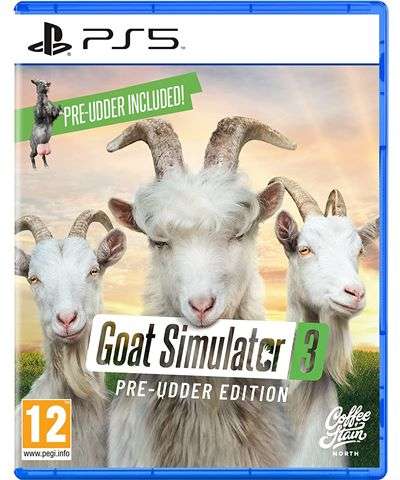 Goat Simulator 3 Pre-Udder Edition (PS5) £11.85 @ Hit