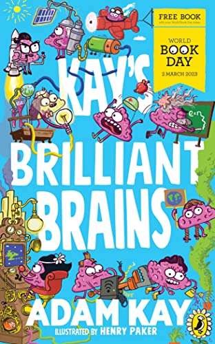 Adam Kay - Kay's Brilliant Brains: World Book Day 2023 (Paperback) - 88p @ Amazon