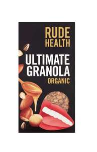 Rude Health Ultimate Granola 400g £1.99 Free Click & Collect at Holland and Barrett