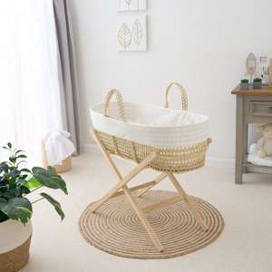 Claire De Lune Moses Basket Stand and Mattress only